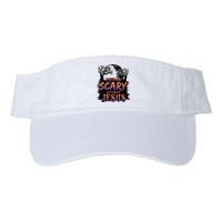 Life Is Scary Without Jesus Funny Halloween Christian Visor