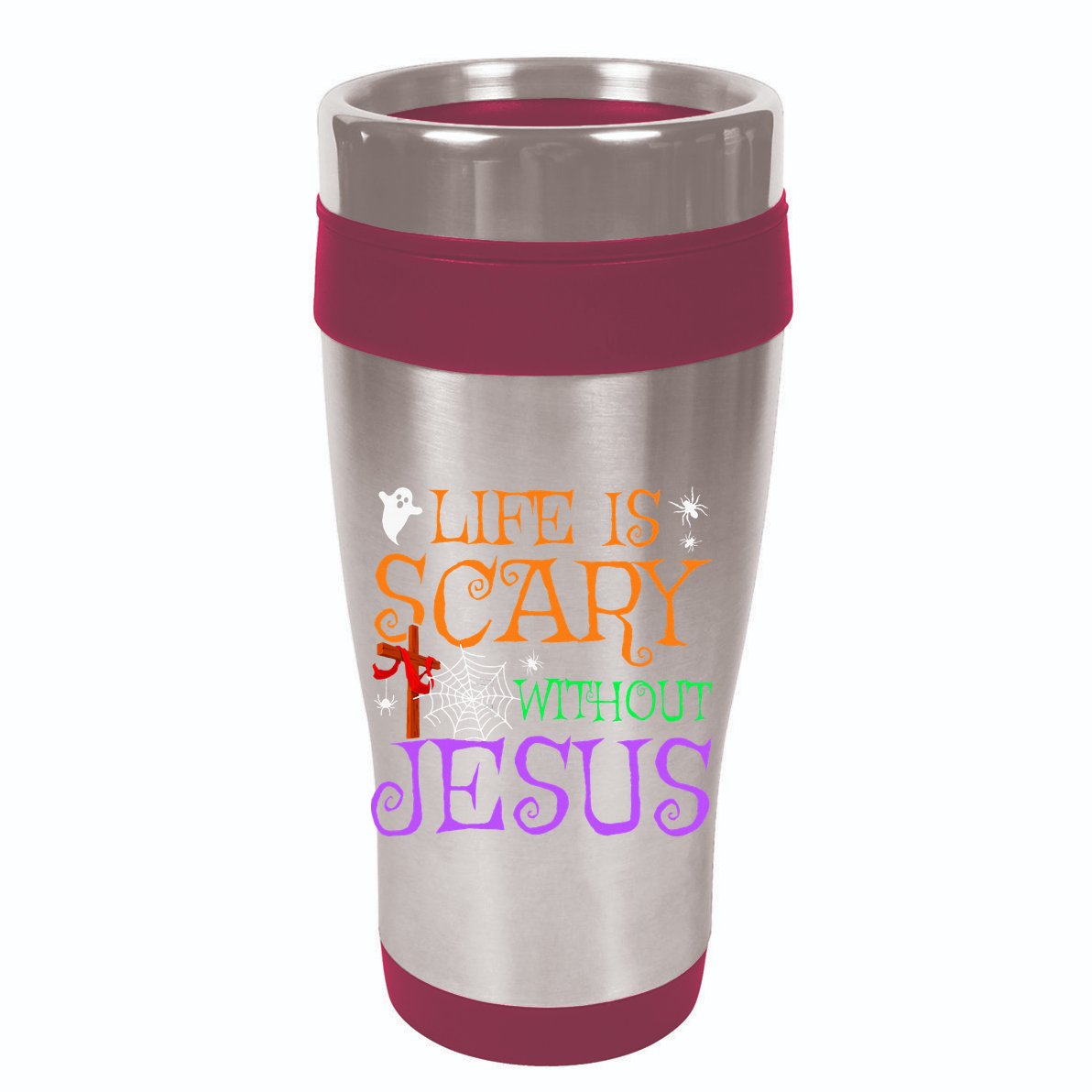 Life Is Scary Without Jesus Backpack