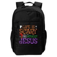 Life Is Scary Without Jesus Backpack
