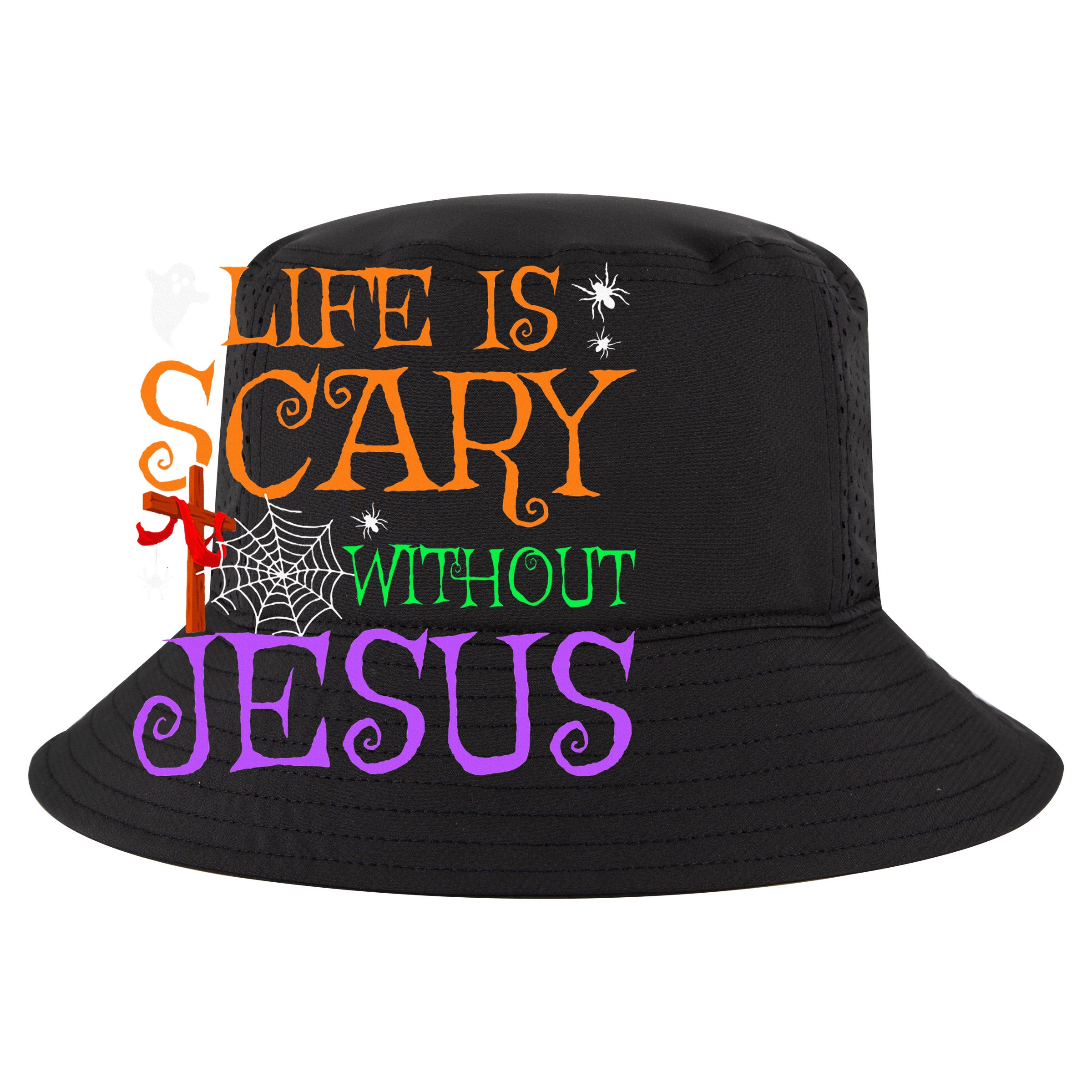 Life Is Scary Without Jesus 11oz C Handle Ceramic Mug
