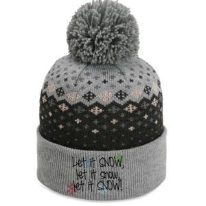 Let It Snow Let It Snow Let It Snow The Baniff Cuffed Pom Beanie