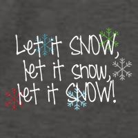 Let It Snow Let It Snow Let It Snow Vector Backpack