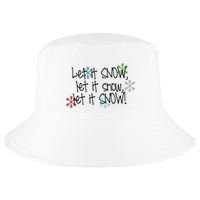 Let It Snow Let It Snow Let It Snow Cool Comfort Performance Bucket Hat