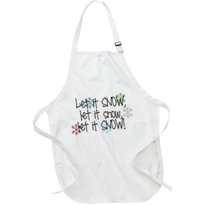 Let It Snow Let It Snow Let It Snow Apron