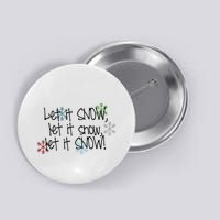 Let It Snow Let It Snow Let It Snow Button