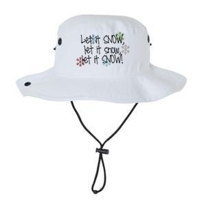 Let It Snow Let It Snow Let It Snow Legacy Cool Fit Booney Bucket Hat