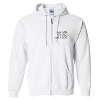 Let It Snow Let It Snow Let It Snow Full Zip Hoodie