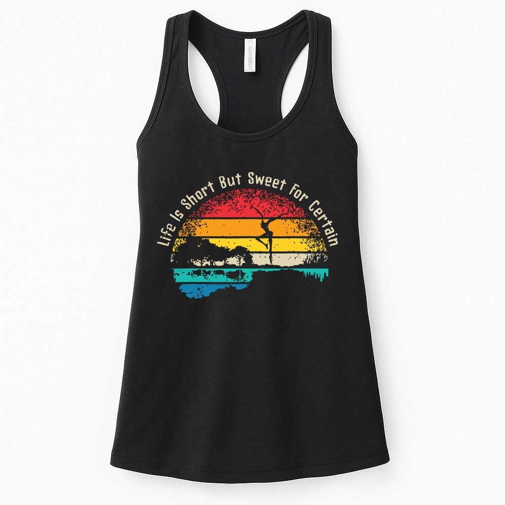 Life Is Short Guitar But Sweet For Certain Womens Tank Top