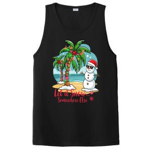 Let It Snow… Somewhere Else – Tropical Christmas Fun PosiCharge Competitor Tank