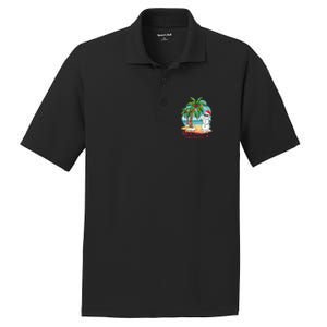 Let It Snow… Somewhere Else – Tropical Christmas Fun PosiCharge RacerMesh Polo