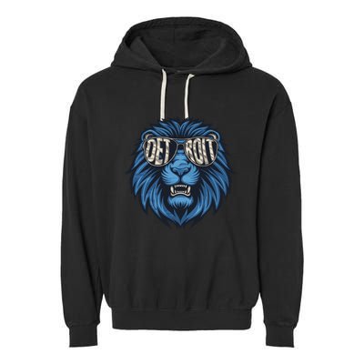 Lions Inspirational Strength And Courage Garment-Dyed Fleece Hoodie