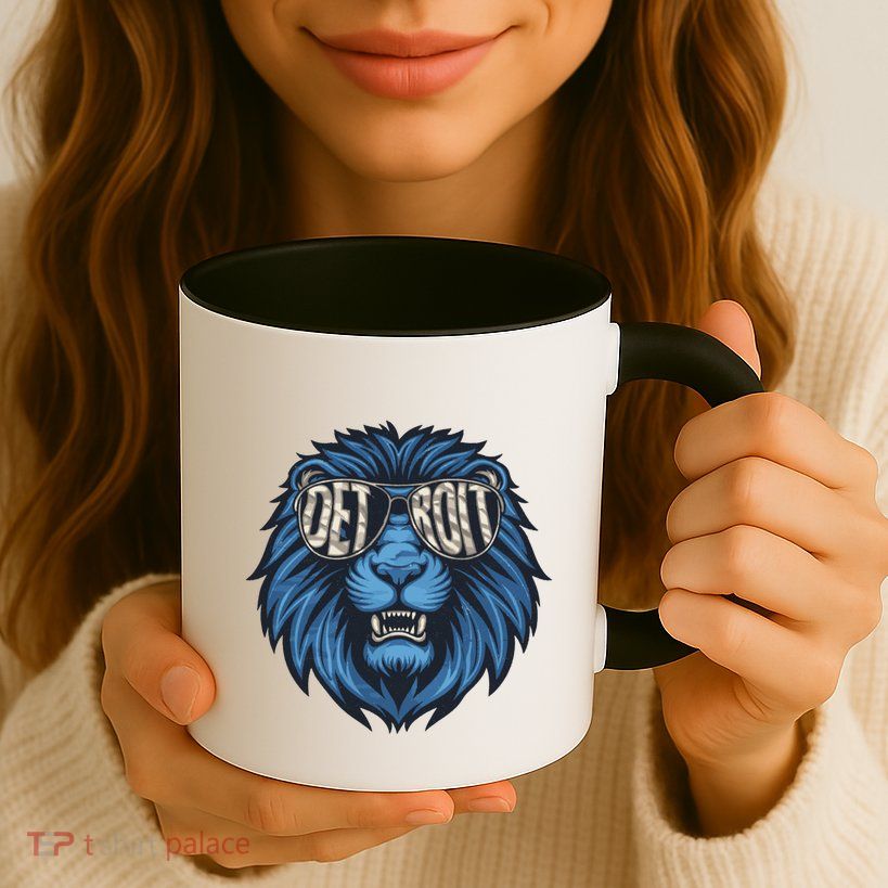 Lions Inspirational Strength And Courage Mug