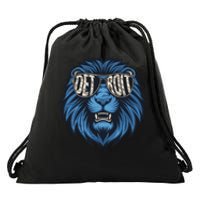 Lions Inspirational Strength And Courage Drawstring Bag