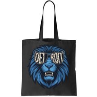 Lions Inspirational Strength And Courage Tote Bag