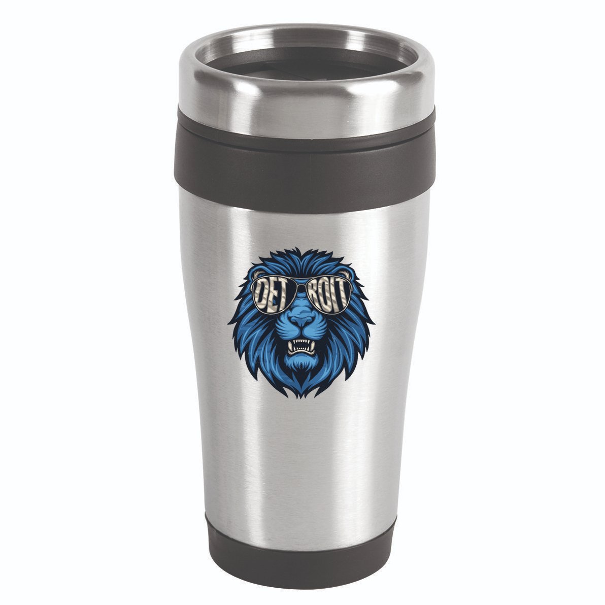 Lions Inspirational Strength And Courage 16oz Travel Tumbler