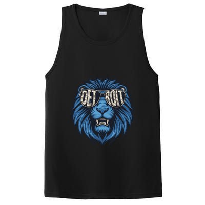 Lions Inspirational Strength And Courage PosiCharge Competitor Tank