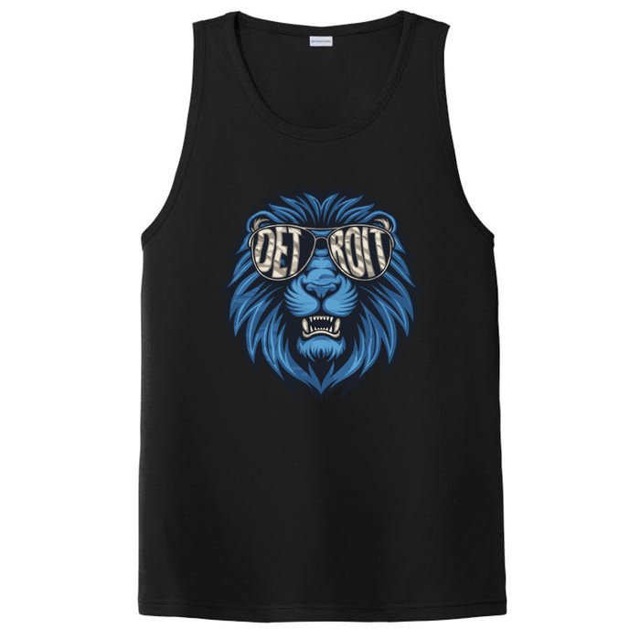 Lions Inspirational Strength And Courage PosiCharge Competitor Tank