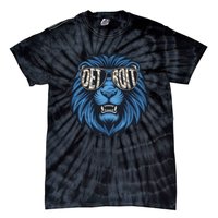 Lions Inspirational Strength And Courage Tie-Dye T-Shirt