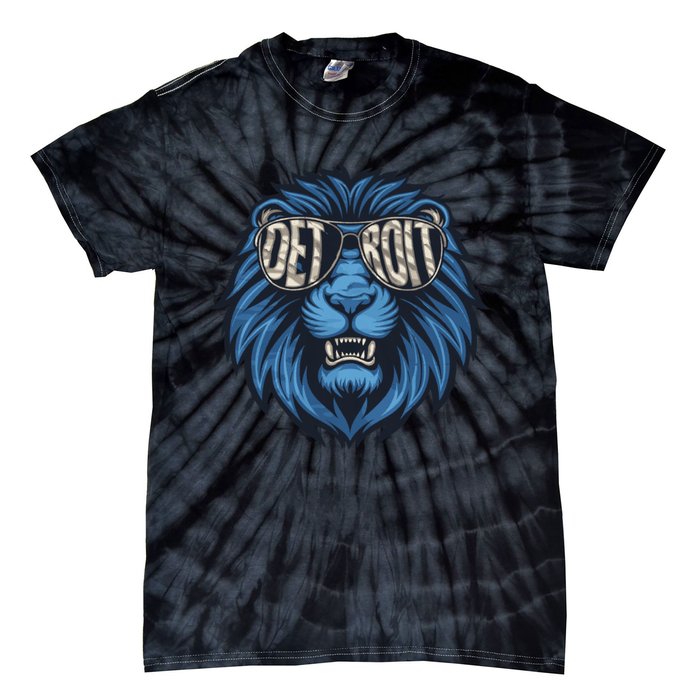 Lions Inspirational Strength And Courage Tie-Dye T-Shirt