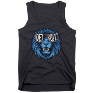 Lions Inspirational Strength And Courage Tank Top