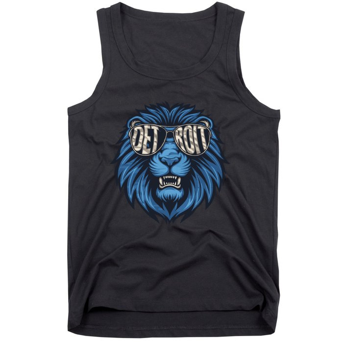 Lions Inspirational Strength And Courage Tank Top