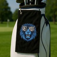 Lions Inspirational Strength And Courage Golf Towel