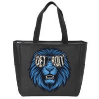 Lions Inspirational Strength And Courage Zip Tote Bag