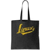 Linux It Systems Engineer Nerd Geek Throwback Tote Bag