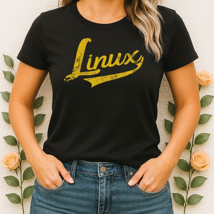 Linux It Systems Engineer Nerd Geek Throwback Women's T-Shirt