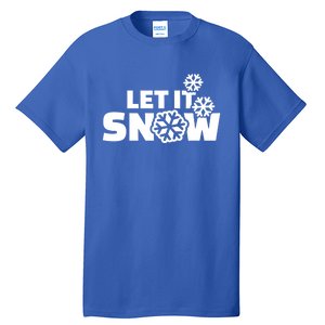 Let It Snow Gift Tall T-Shirt