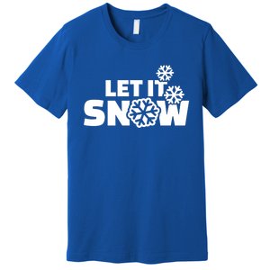 Let It Snow Gift Premium T-Shirt