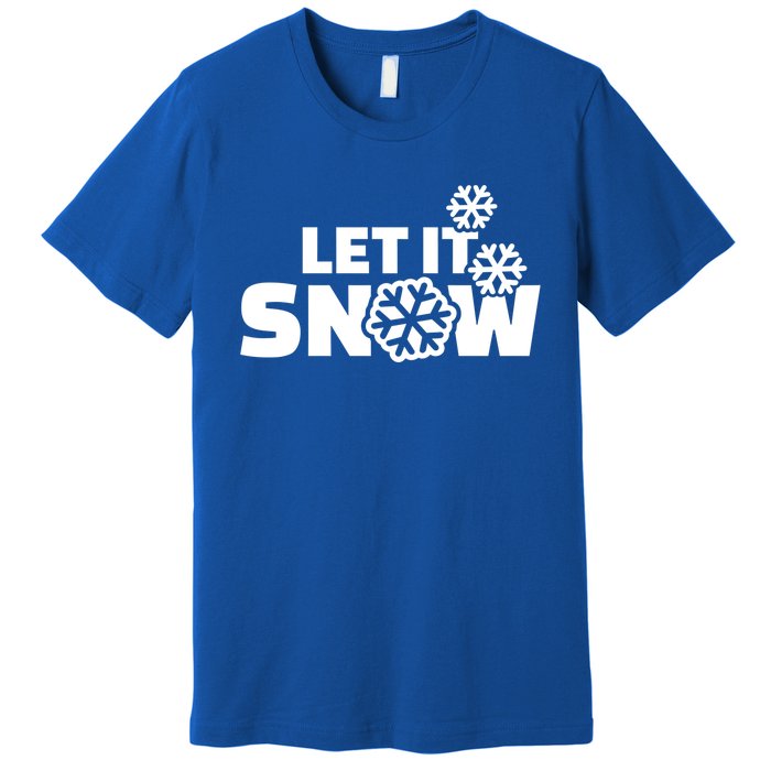 Let It Snow Gift Premium T-Shirt