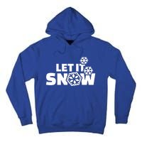 Let It Snow Gift Tall Hoodie