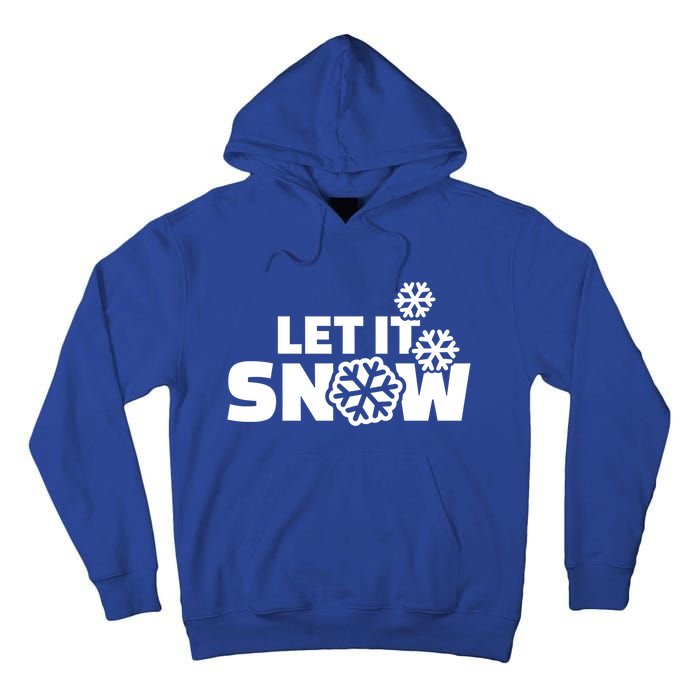 Let It Snow Gift Tall Hoodie