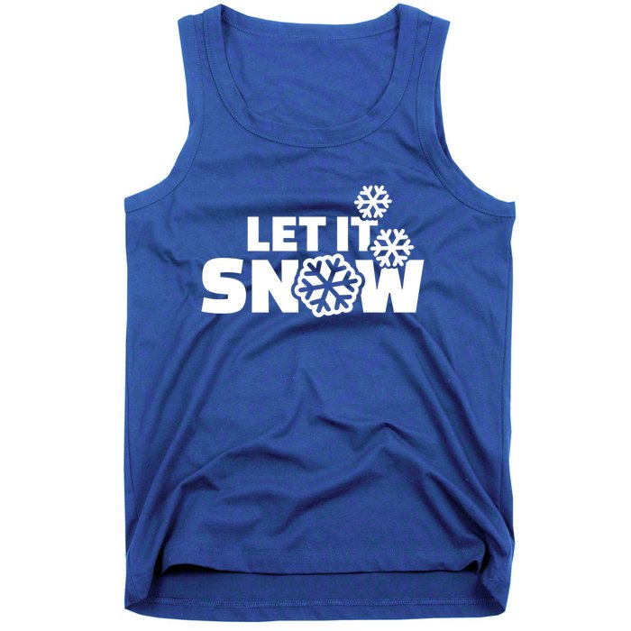 Let It Snow Gift Tank Top