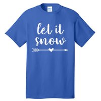 Let It Snow Gift Tall T-Shirt