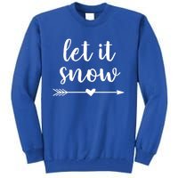 Let It Snow Gift Tall Sweatshirt