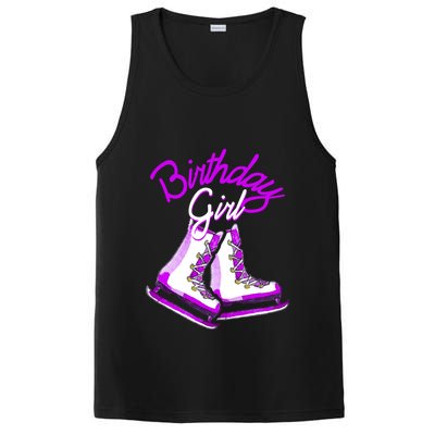 Love Ice Skating Love Ice Party Birthday Girl PosiCharge Competitor Tank