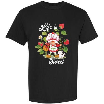 Life Is Sweet Vintage Berry Garden Garment-Dyed Heavyweight T-Shirt