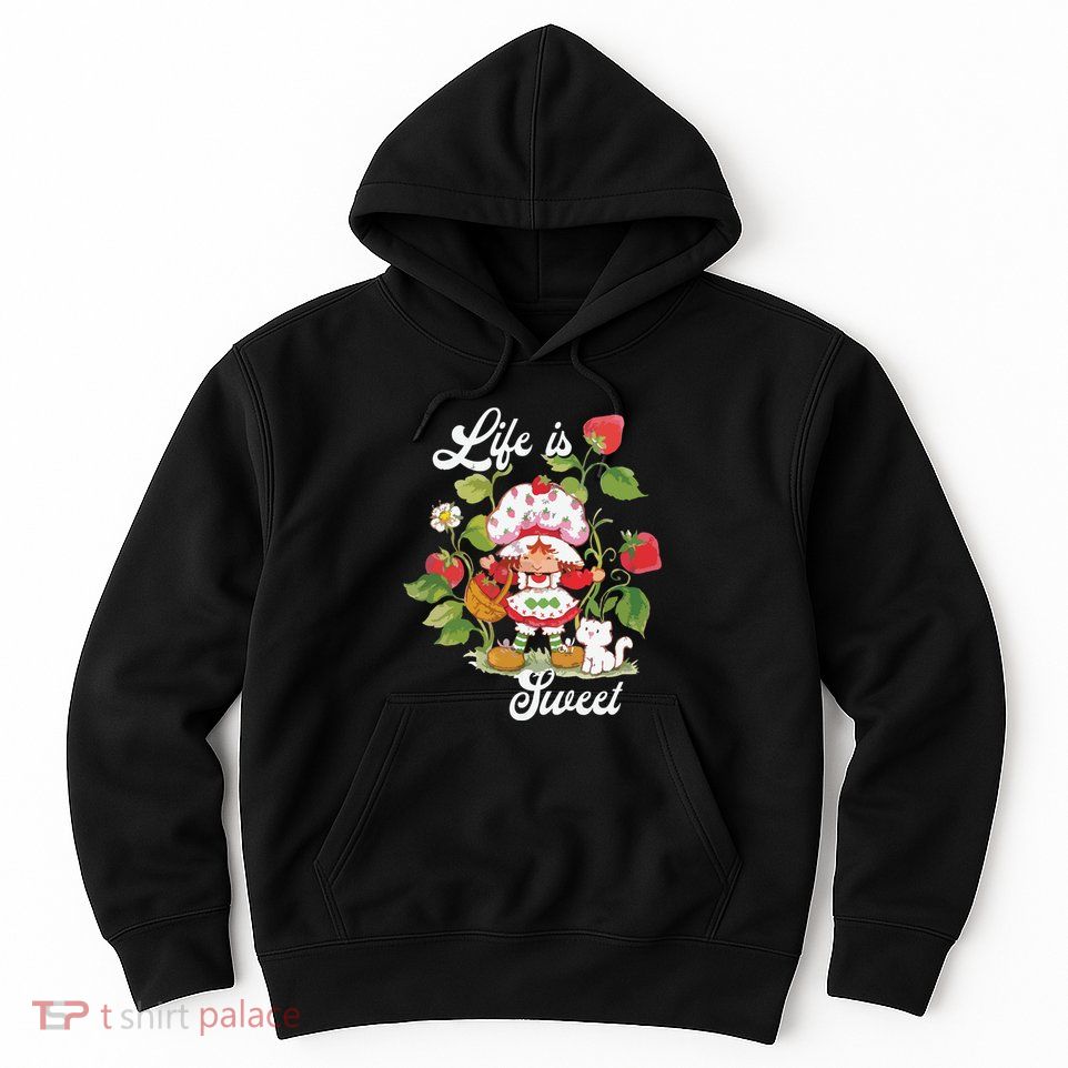 Life Is Sweet Vintage Berry Garden Hoodie