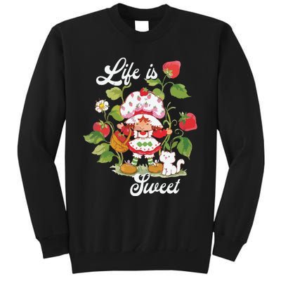 Life Is Sweet Vintage Berry Garden Sweatshirt