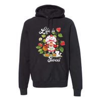 Life Is Sweet Vintage Berry Garden Premium Hoodie