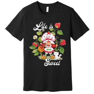 Life Is Sweet Vintage Berry Garden Premium T-Shirt