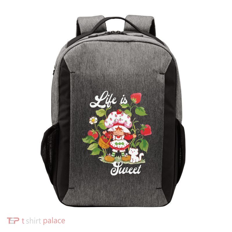 Life Is Sweet Vintage Berry Garden Vector Backpack