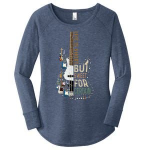 Life Is Short But Sweet For Certain Guitar LoverMusic Lover Women's Perfect Tri Tunic Long Sleeve Shirt