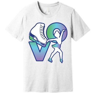 Love Ice Skating Premium T-Shirt