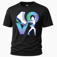 Love Ice Skating Cooling Performance Crew T-Shirt