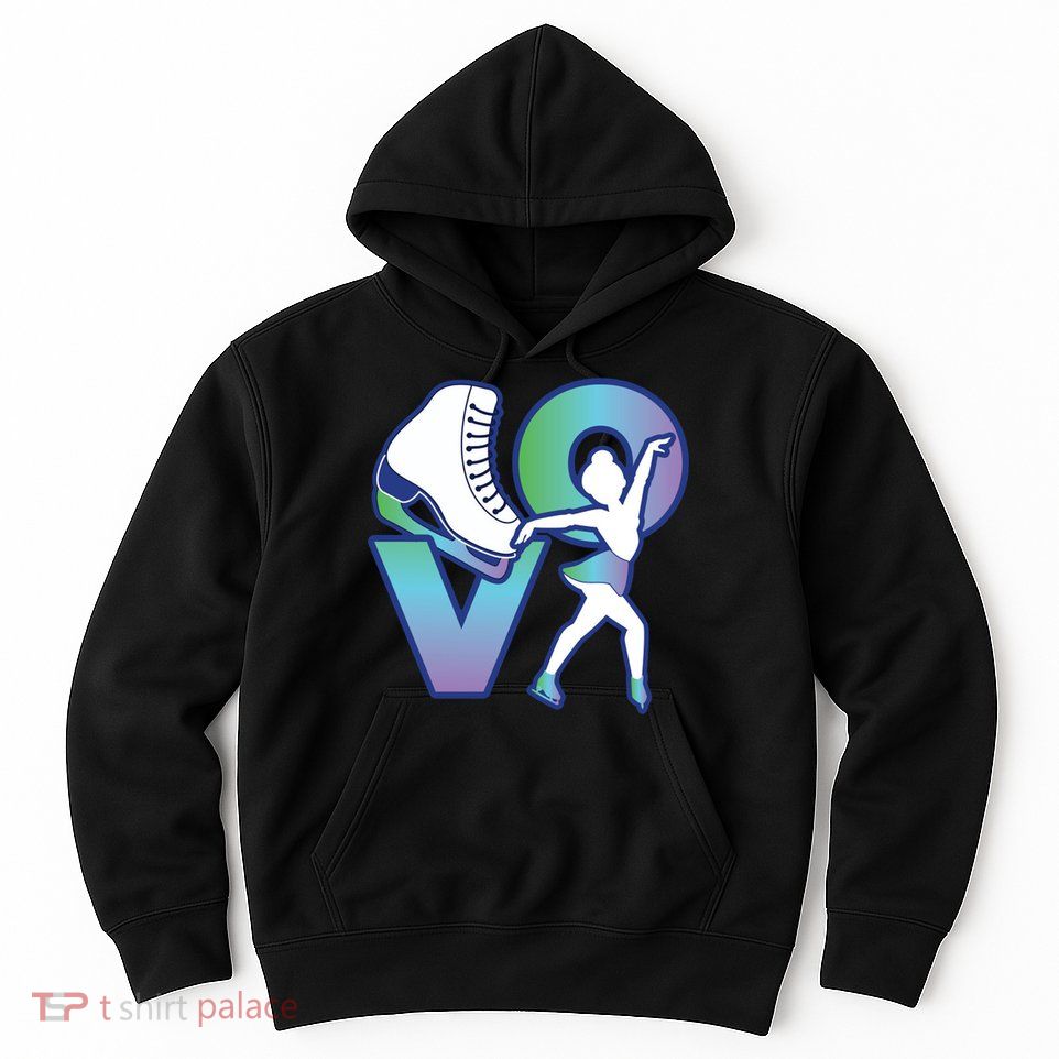 Love Ice Skating Hoodie
