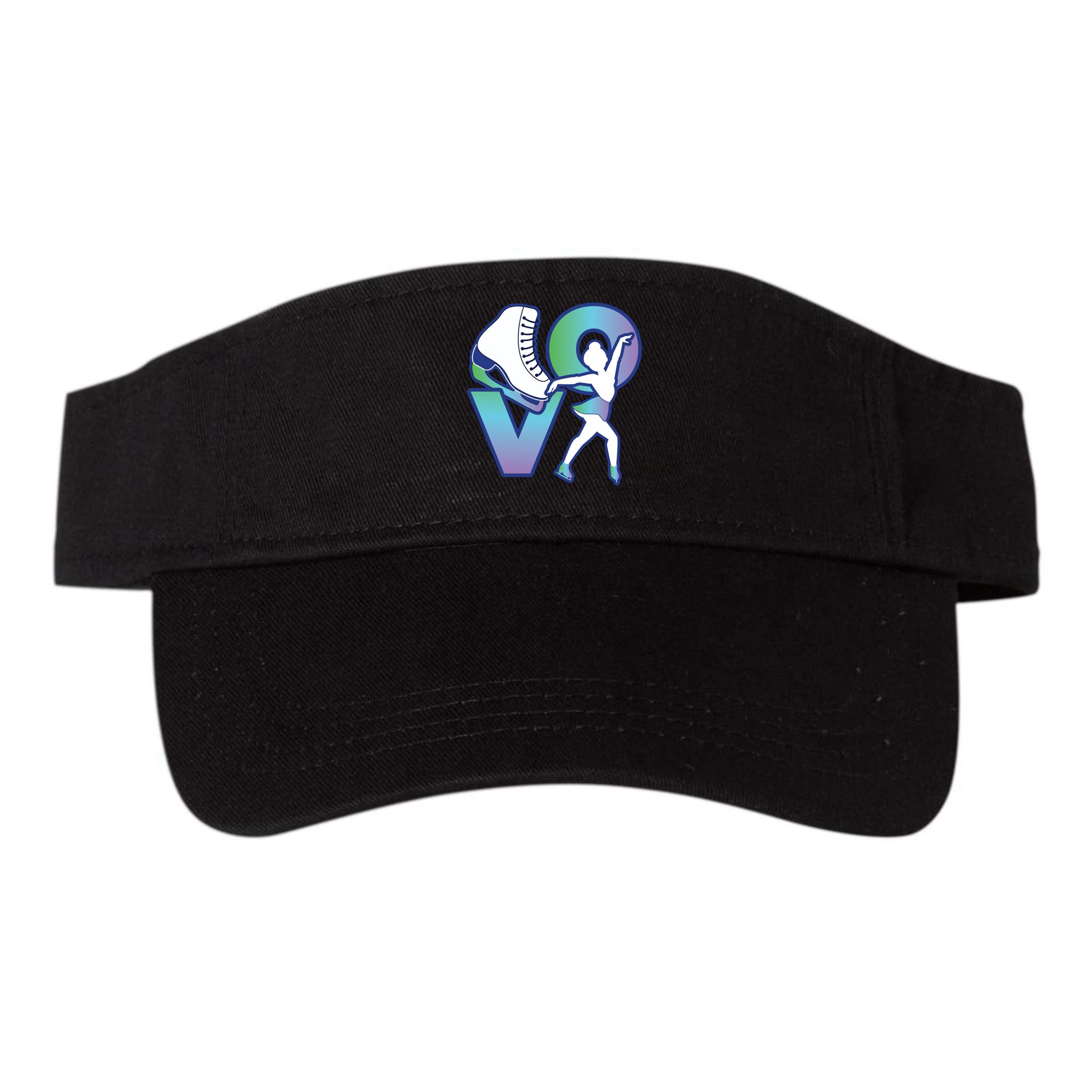 Love Ice Skating Visor
