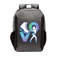 Love Ice Skating Vector Backpack